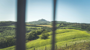 villa la fornace blick in die ferne