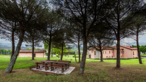 villa le greti bibbiena toskana garten