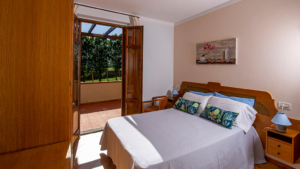villa le greti bibbiena toskana schlafzimmer