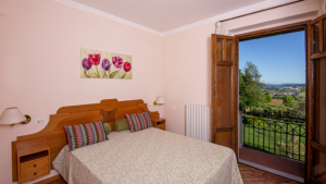 villa le greti bibbiena toskana weiteres schlafzimmer