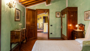 villa maria castelfiorentino toskana schlafzimmer doppelbetten