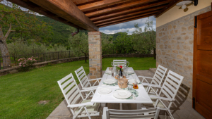 villa maria lena arezzo casentino terrasse