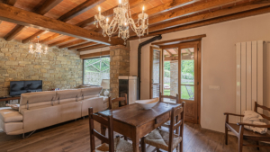 villa maria lena arezzo casentino wohn ess bereich