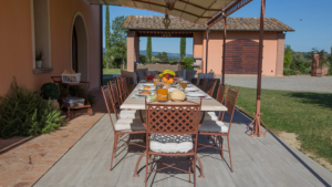 villa pisa terrasse