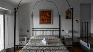 villa san gimignano toskana schlafzimmer niccolo