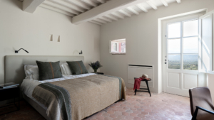 villa tramito lucca toskana schlafzimmer