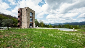 villa di torre blick auf die villa