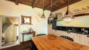 villa di torre kueche und essensbereich